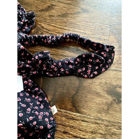 NWT Baby Gap Black Floral Three Piece Outfit Set - 18-24Mths - Picture 4 of 5